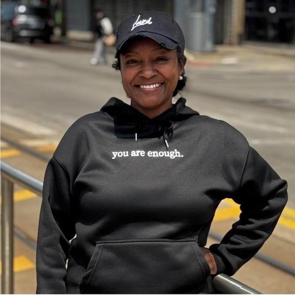Inspirational Black Hoodie - Picture 2 of 3